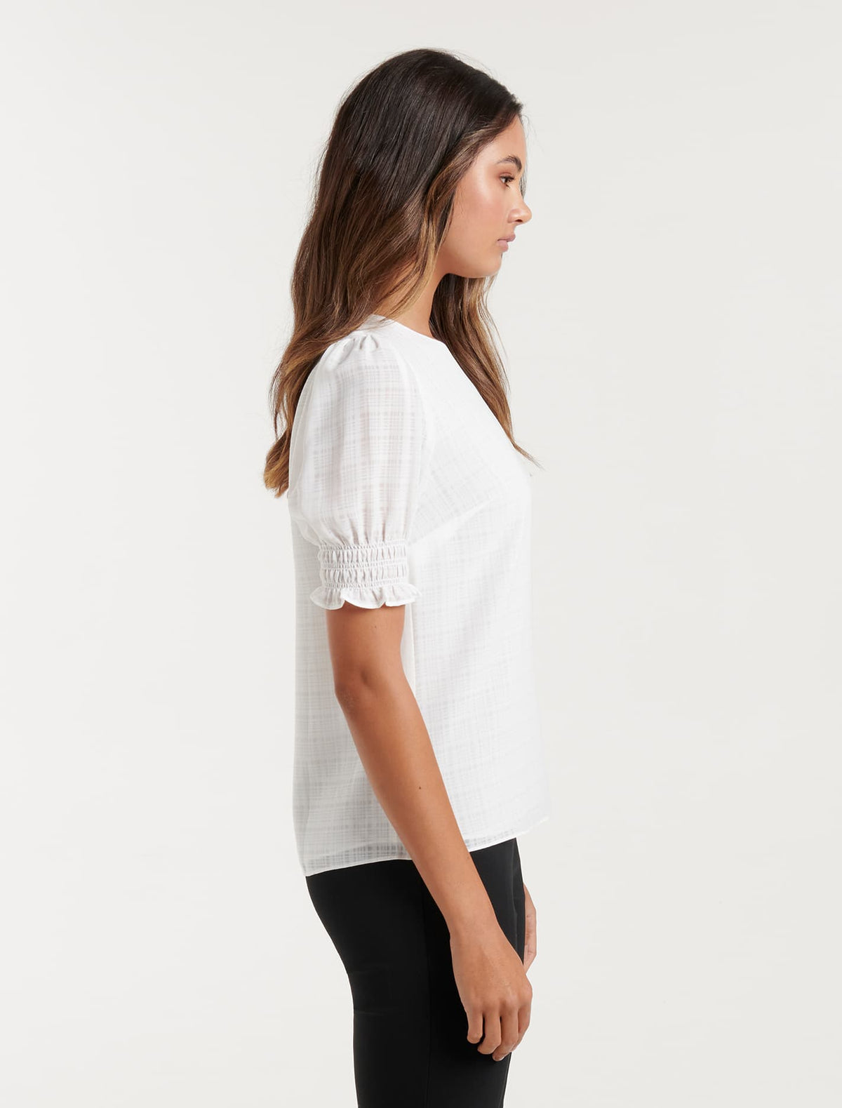 Bronte Petite Self Check Tee Forever New