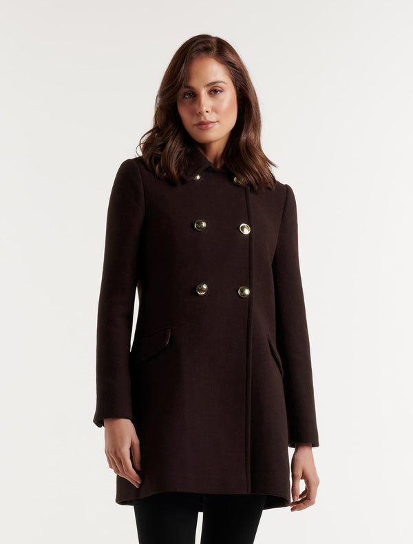 Edie Dolly Coat Forever New