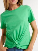 Tully Twist Front T-Shirt Forever New