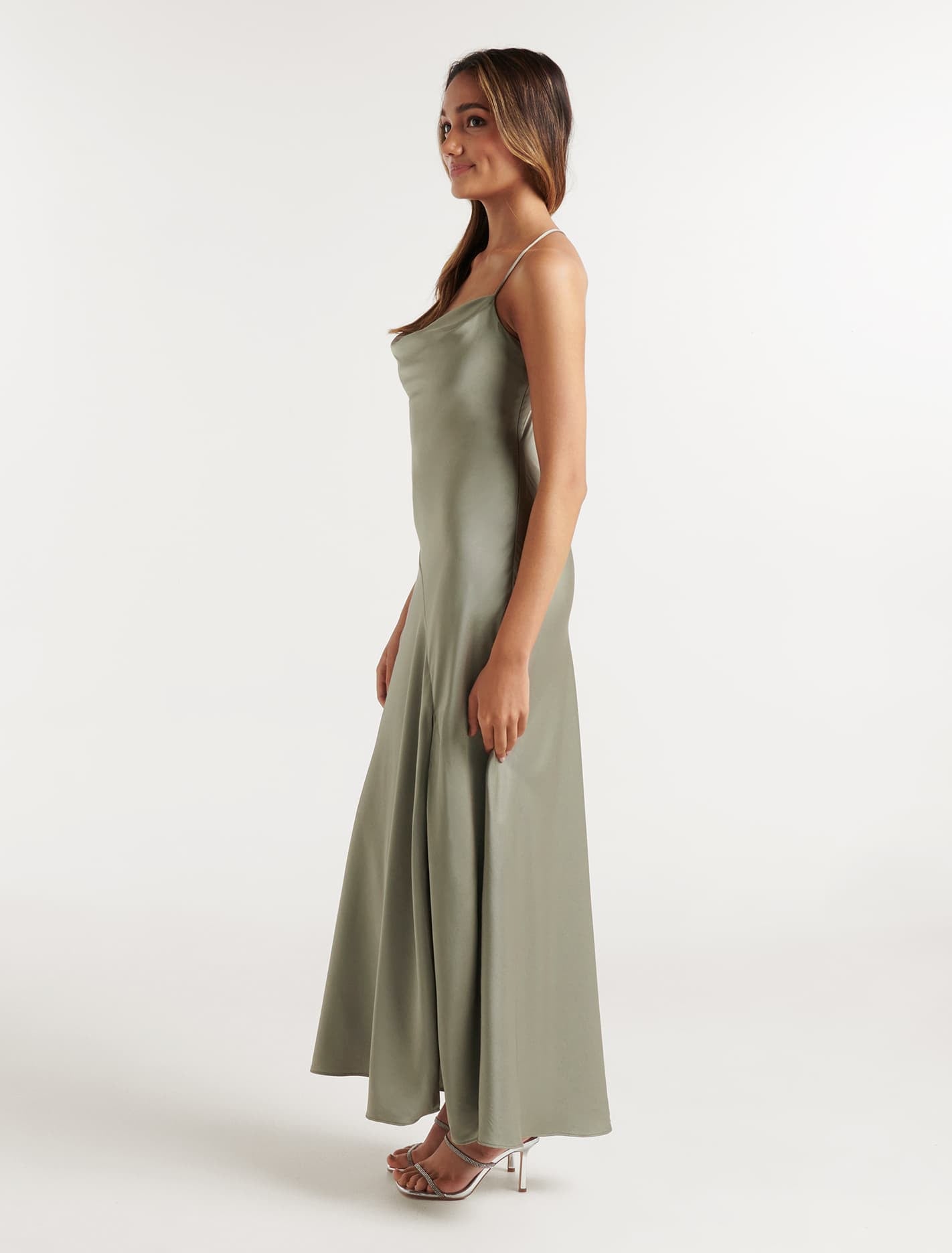 Blair Petite Back Detail Maxi Dress Forever New