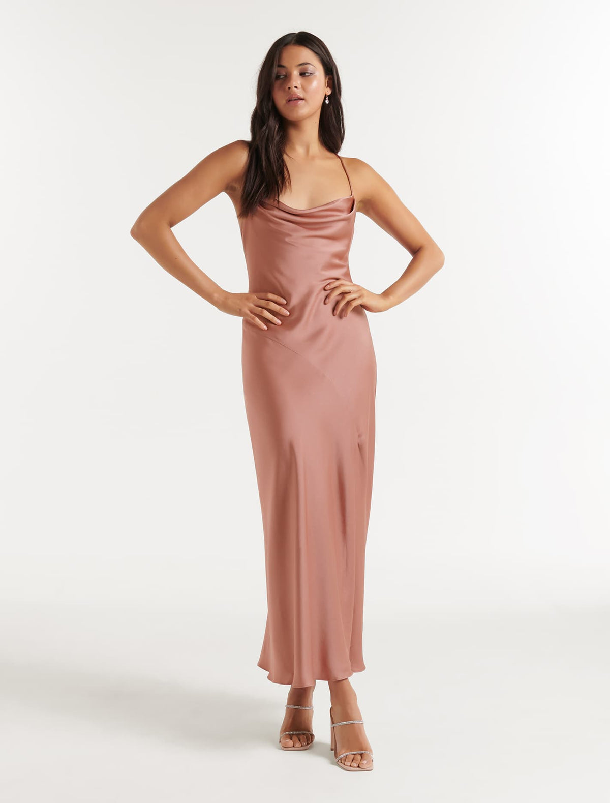 Blair Back Detail Maxi Dress Forever New