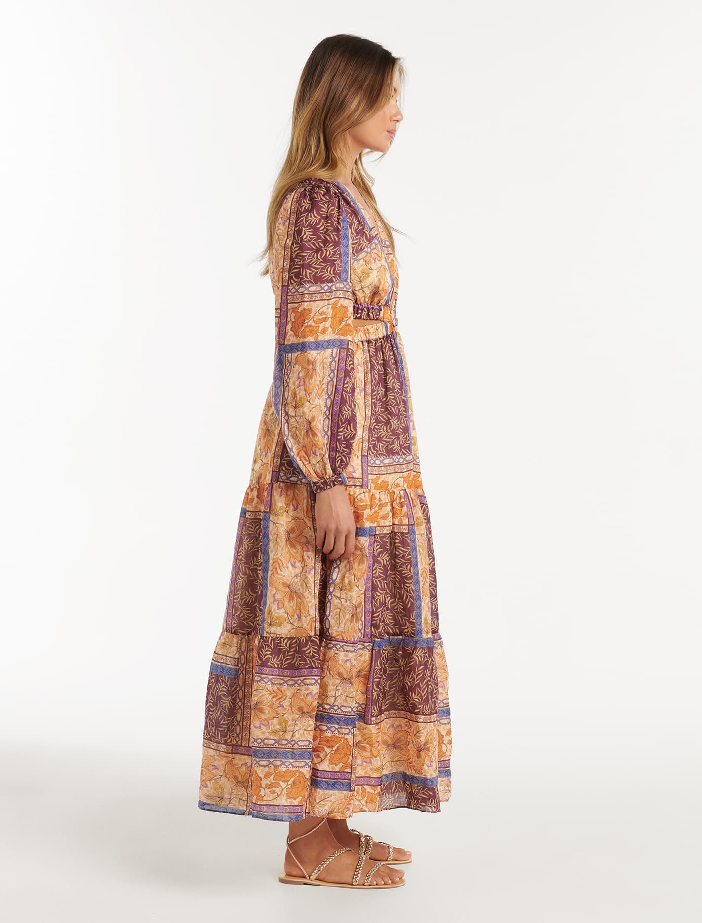 Viola Cross Over Maxi Dress Forever New