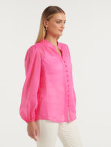 Amelia Button Down Blouse Forever New