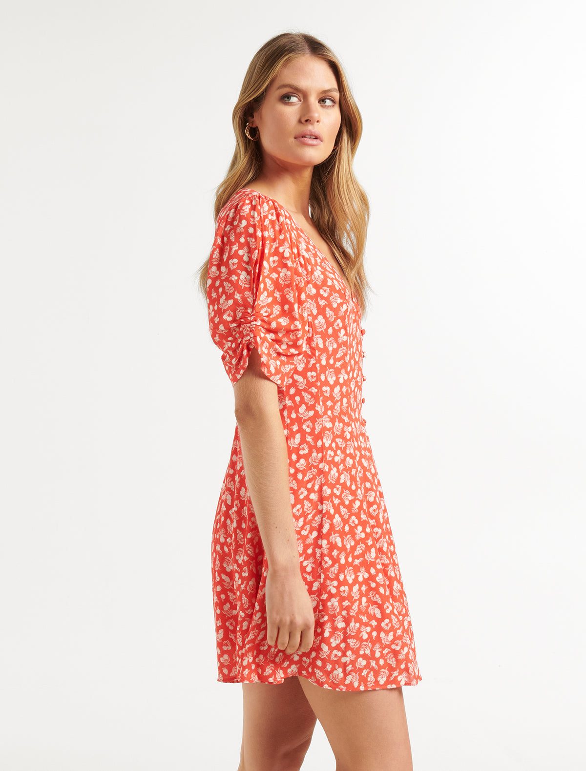Rowan Seam Detail Mini Dress Forever New