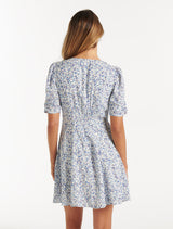 Rowan Seam Detail Mini Dress Forever New