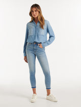 Nala Mid-Rise Skinny Jeans Forever New