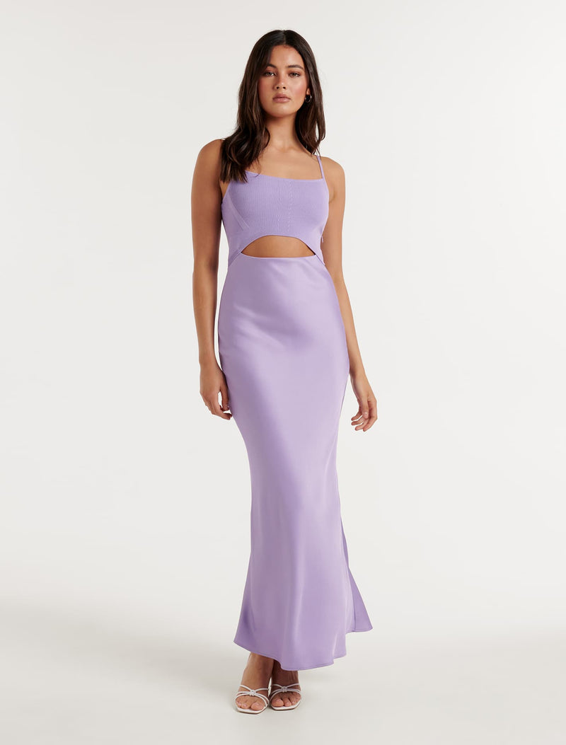Erika Front Cut Out Knit Dress Forever New