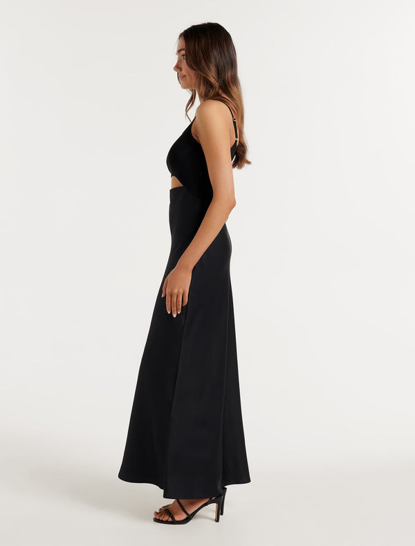 Erika Petite Front Cut Out Knit Dress Forever New