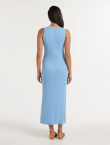 Molly A-Line Wide Rib Knit Dress Forever New