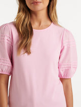 Kaylie Puff Sleeve T-Shirt Forever New