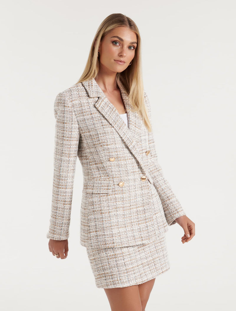 Bree Boucle Jacket Forever New