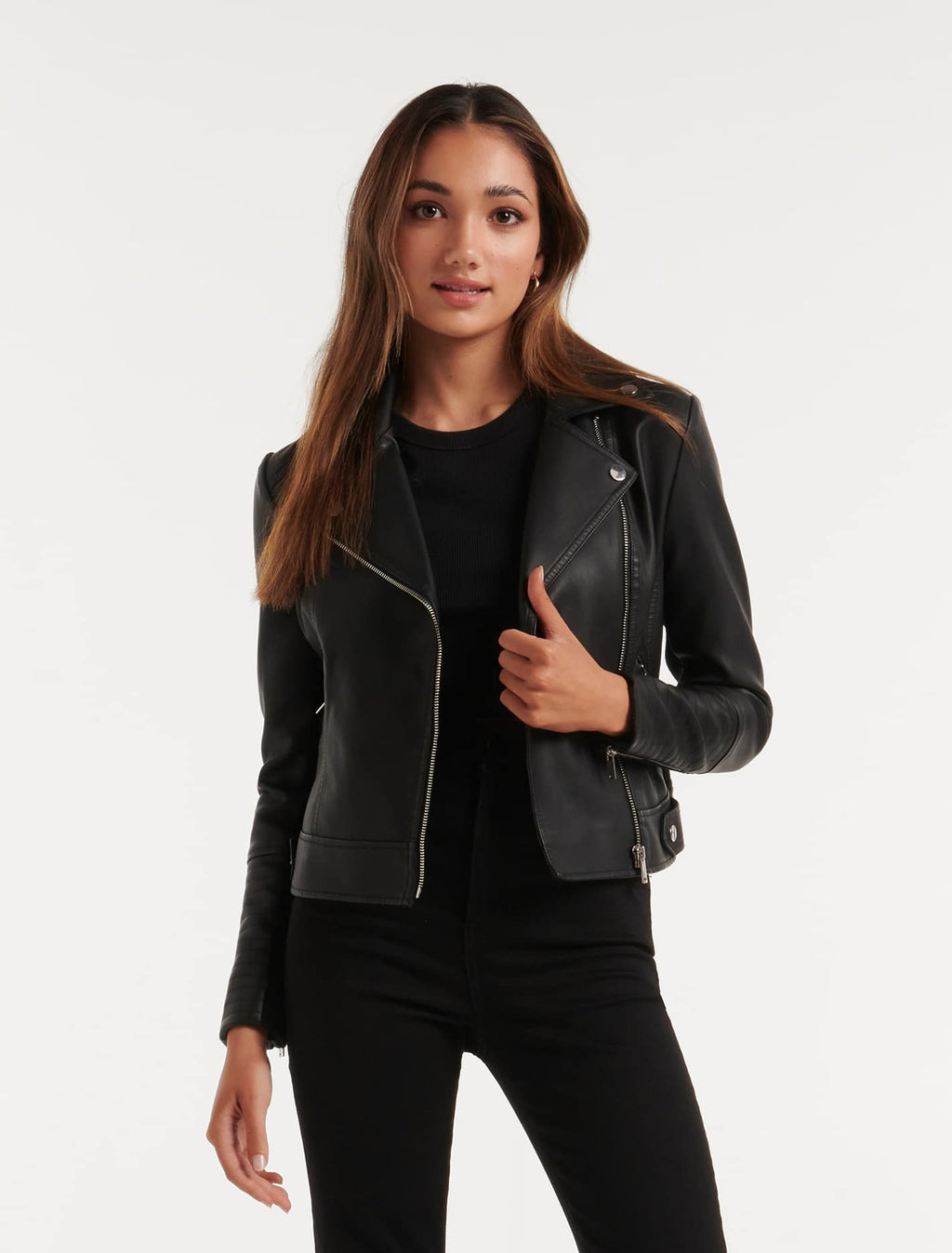 Petite leather jacket shop