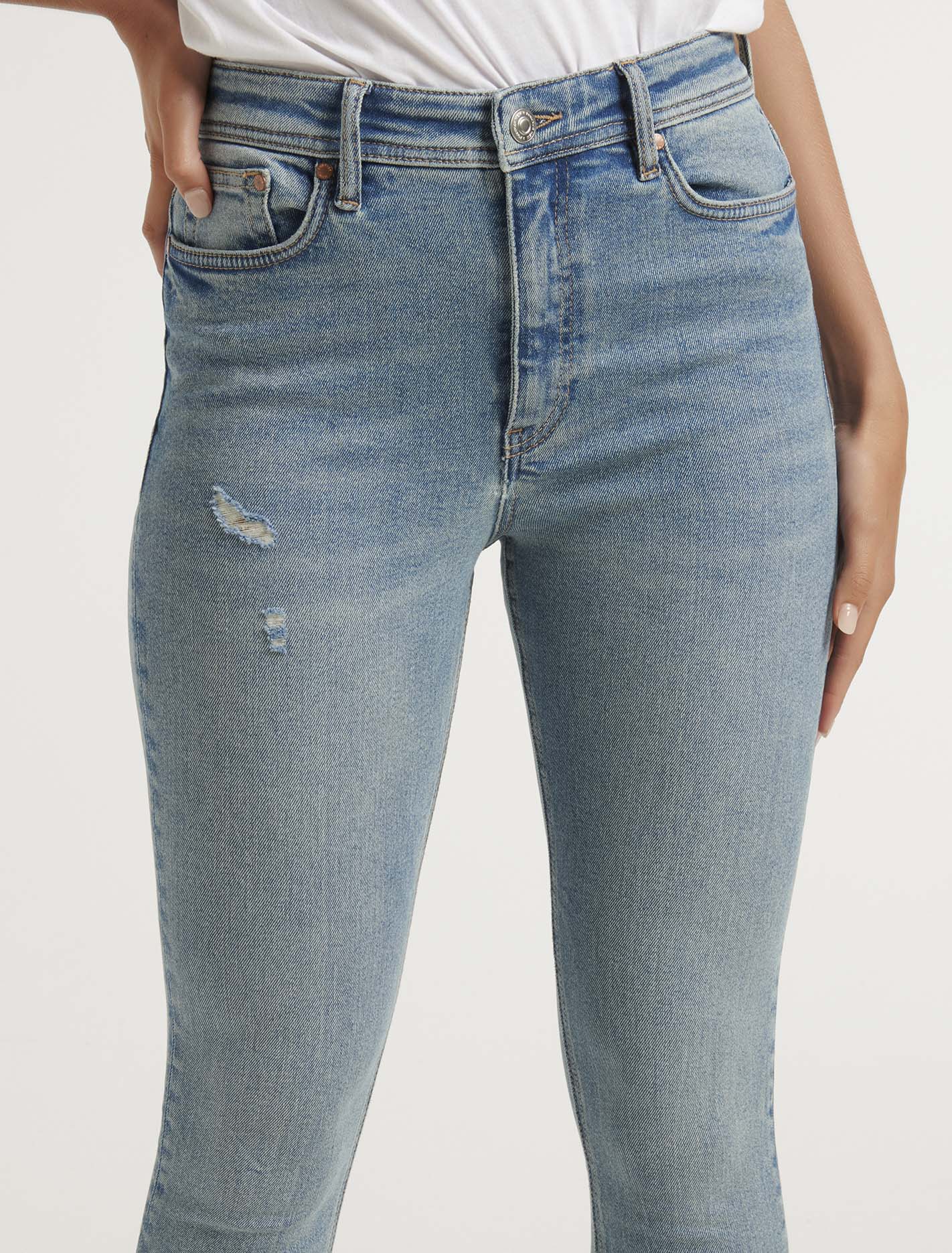 Ashley Mid-Rise Ankle Skinny Jeans Forever New