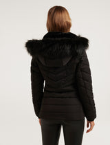 Joey Short Quilted Puffa Jacket Forever New