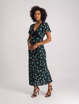 Marina Lace Trim Midi Dress Forever New